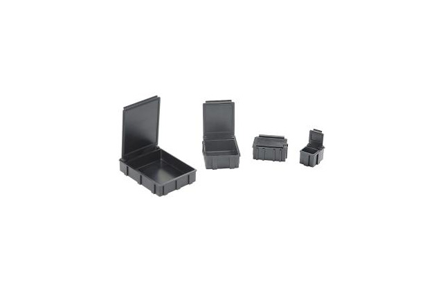 Коробка антистатическая 5100.876 для SMD, 68x57x15 мм, черная